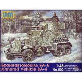 UniModels Советский бронированный автомобиль БА-6 (UM502)