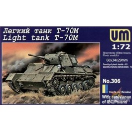   UniModels Советский легкий танк T-70M (UM306)