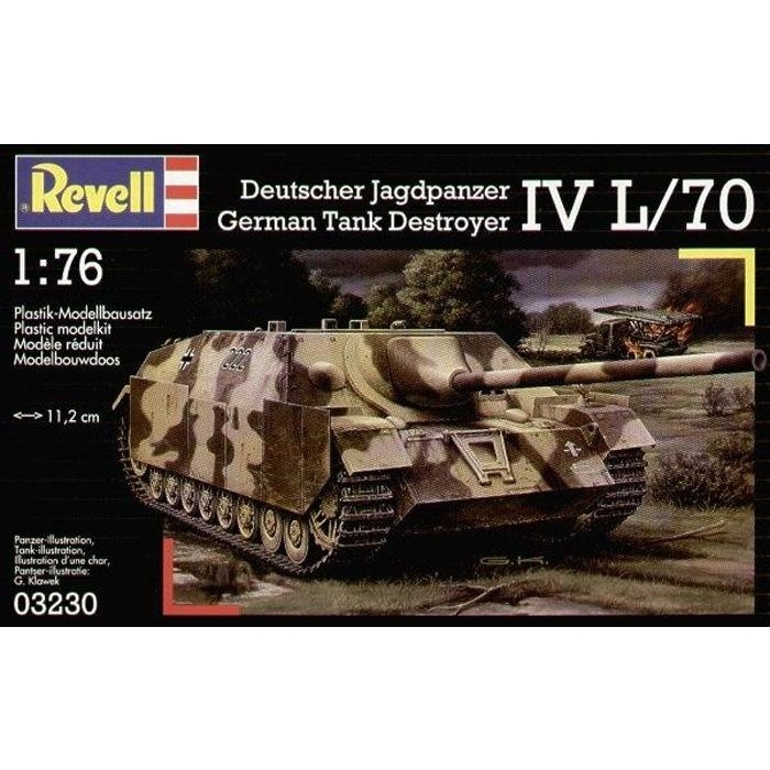 Revell Самоходно-артиллерийская установка САУ Jagdpanzer IV L/70. RV03230 - зображення 1