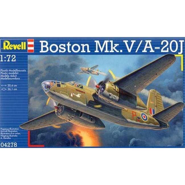 Revell Бомбардировщик Boston Mk. IV / V, RV04278 - зображення 1