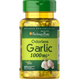 Puritan's Pride Odorless Garlic 1000 mg 100 caps
