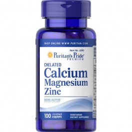   Puritan's Pride Calcium Magnesium Zinc 100 таб