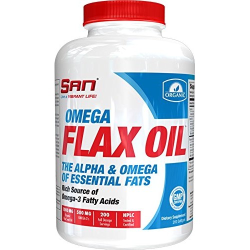 SAN Omega Flax Oil 200 caps - зображення 1