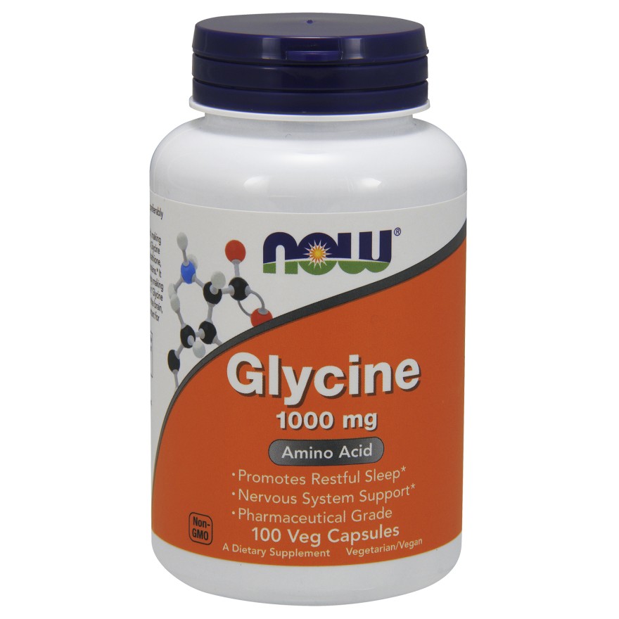 Now Glycine 1000 mg 100 caps - зображення 1