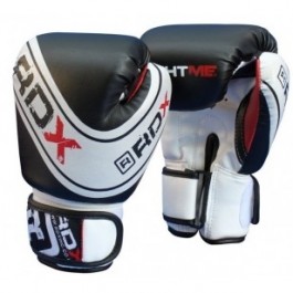 RDX Kids Boxing Gloves Black White (BGK/10114)