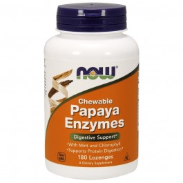   Now Papaya Enzyme Lozenges 180 tabs