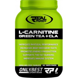   Real Pharm L-Carnitine, Green Tea & CLA 90 tabs