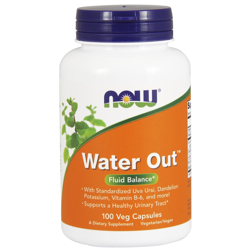 Now Water Out Veg Capsules 100 caps - зображення 1