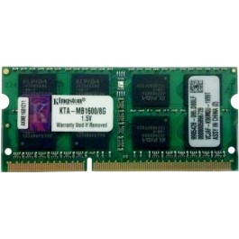 Kingston 8 GB SO-DIMM DDR3 1600 MHz (KTA-MB1600/8G)