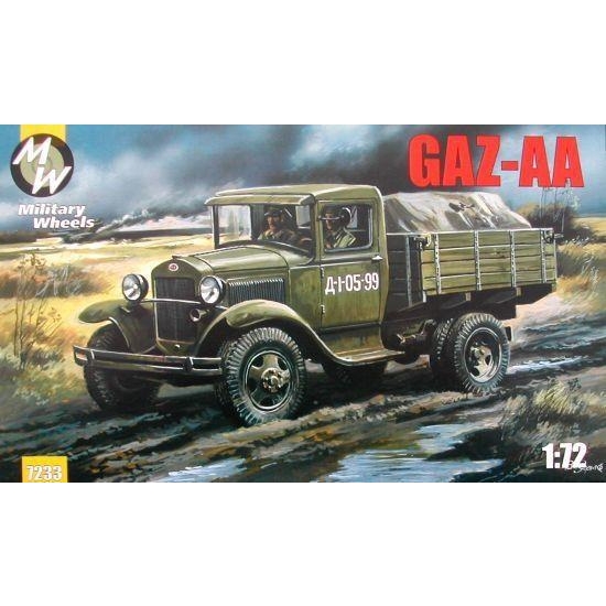 Military Wheels MW7233 GAZ-AA WWII Soviet truck (MW7233) - зображення 1