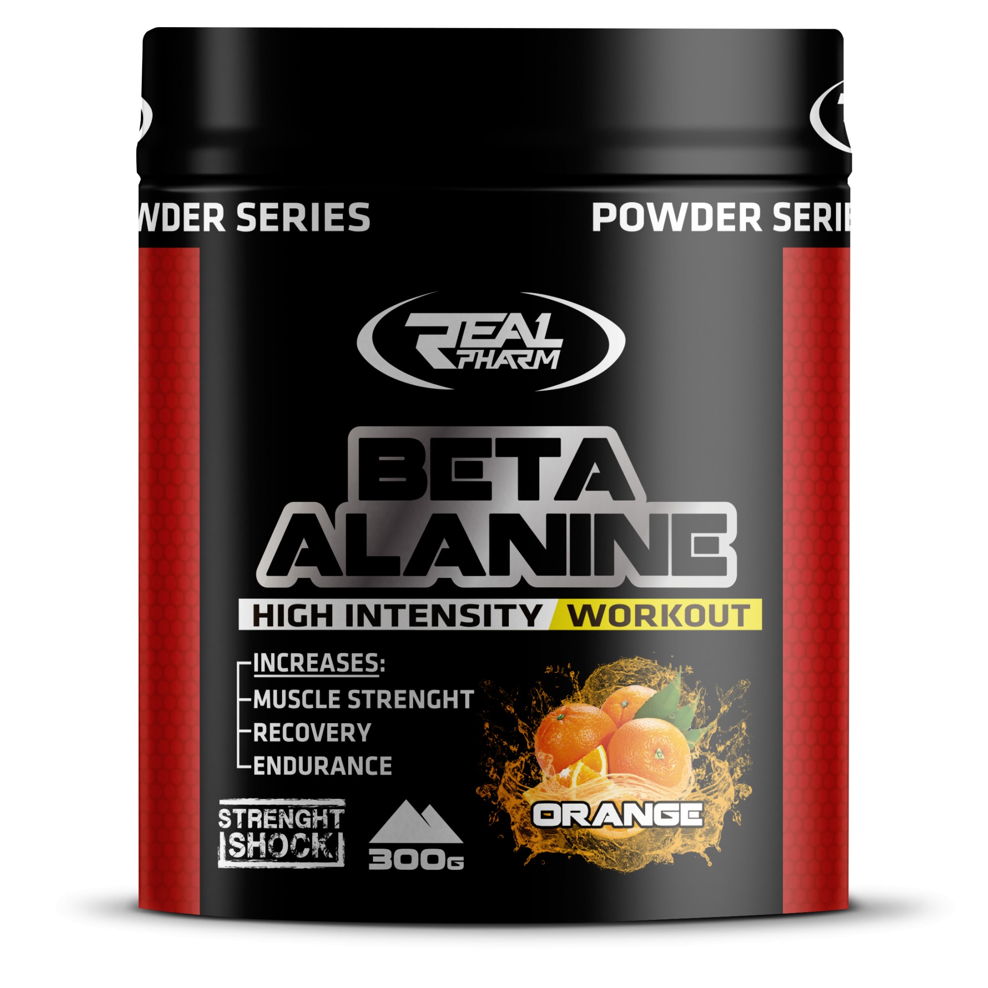 Real Pharm Beta Alanine 300 g /200 servings/ Orange - зображення 1
