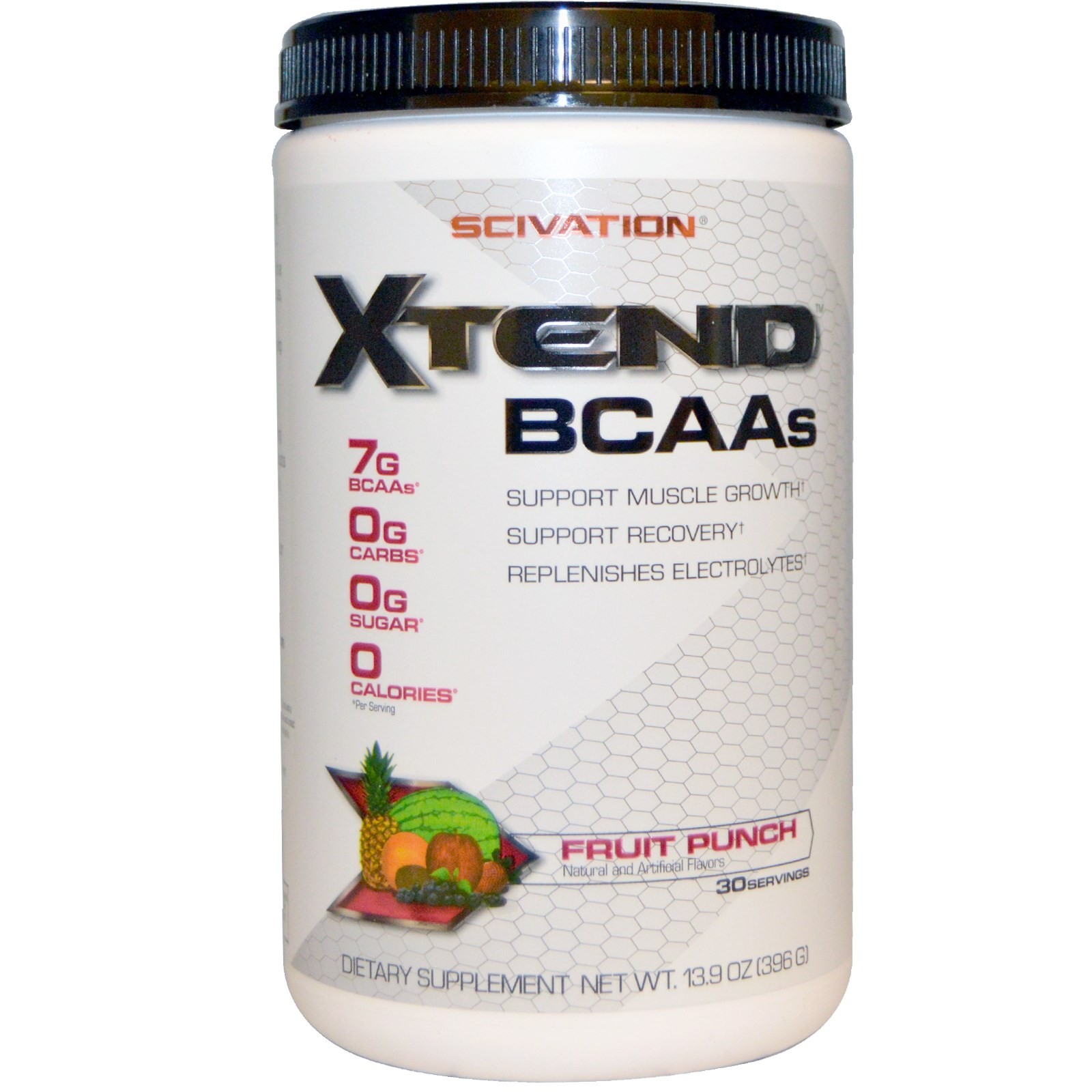 Scivation Xtend BCAAs 400 g /30 servings/ Strawberry Kiwi - зображення 1