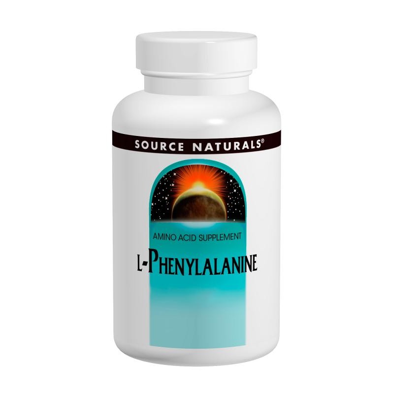 Source Naturals L-Phenylalanine 500 mg 100 tabs - зображення 1