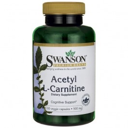   Swanson Acetyl L-Carnitine 500 mg 100 caps