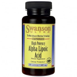   Swanson Alpha Lipoic Acid 600 mg 60 caps