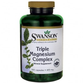   Swanson Triple Magnesium Complex 400 mg 300 caps