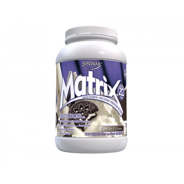 Syntrax Matrix 2.0 907 g /30 servings/ Cookies Cream - зображення 1