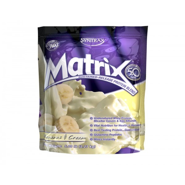 Syntrax Matrix 5.0 2270 g /76 servings/ Banana Cream - зображення 1