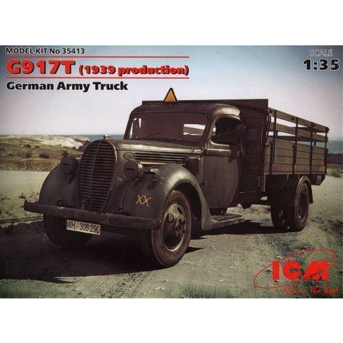 ICM Немецкий армейский грузовик G917T 1939 production) (ICM35413) - зображення 1