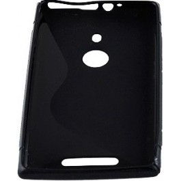 Drobak Elastic PU Nokia Lumia 925 Black (216376)