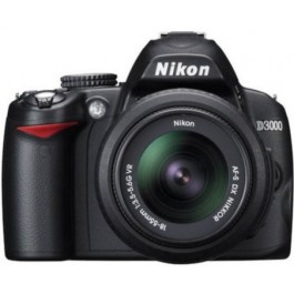 Nikon D3000 kit (18-55mm VR)