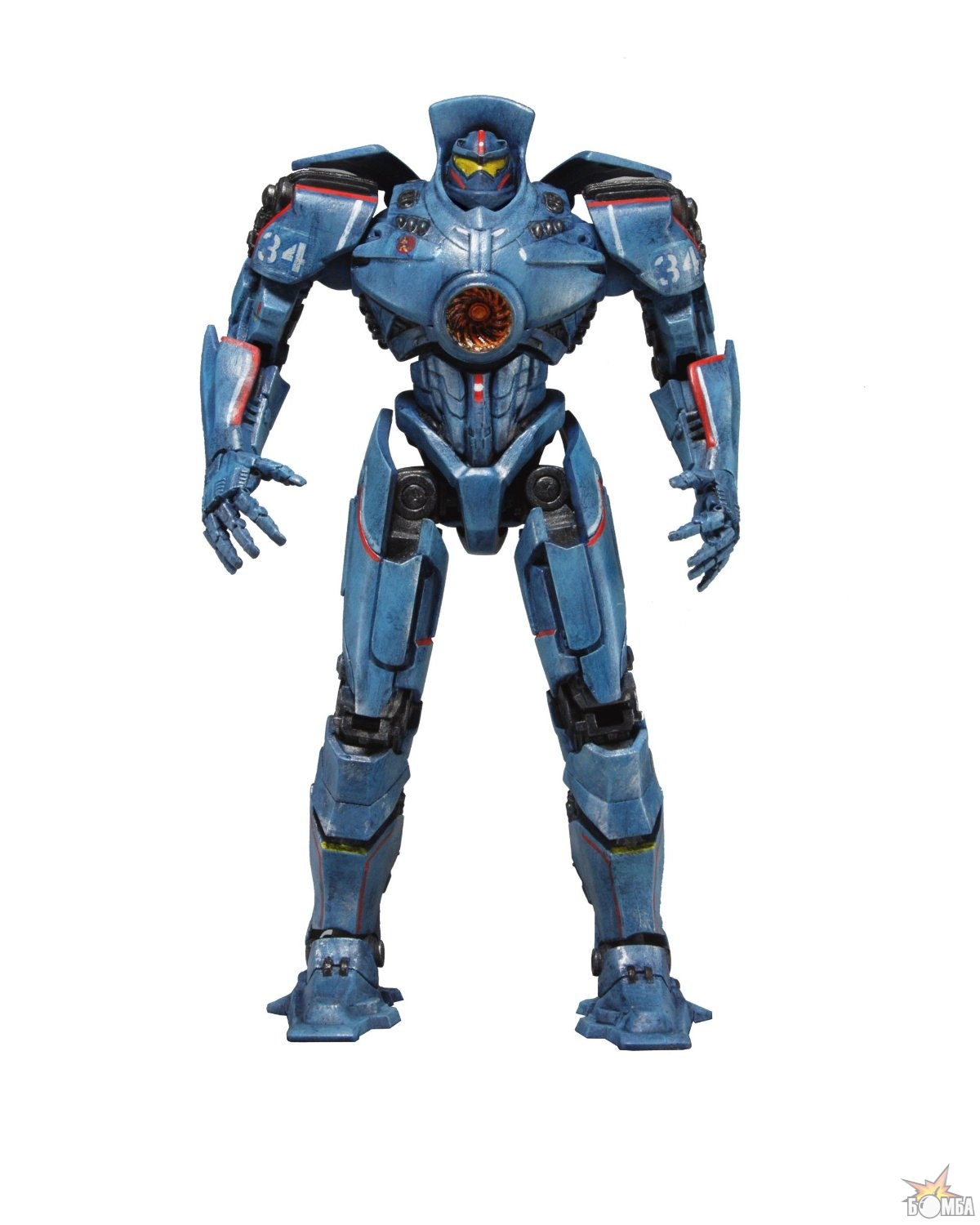 NECA Тихоокеанский рубеж: Егерь Бродяга Опасный (Pacific Rim Gipsy Danger)  (901667) купить в интернет-магазине: цены на фигурка Тихоокеанский рубеж:  Егерь Бродяга Опасный (Pacific Rim Gipsy Danger) (901667) - отзывы и  обзоры, фото