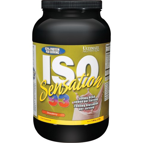 Ultimate Nutrition Iso Sensation 93 910 g /28 servings/ Vanilla Bean - зображення 1