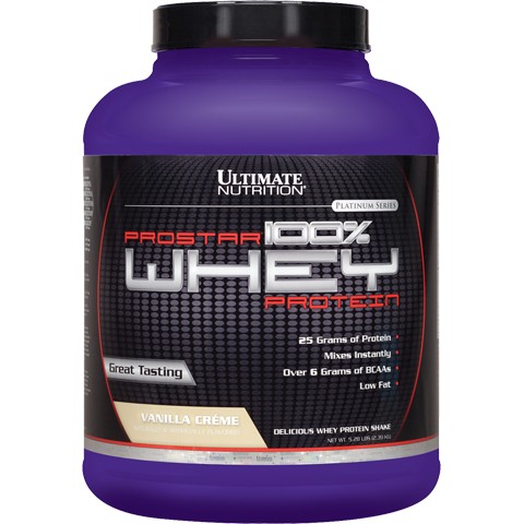 Ultimate Nutrition Prostar 100% Whey Protein 2390 g /80 servings/ Cookies Cream - зображення 1