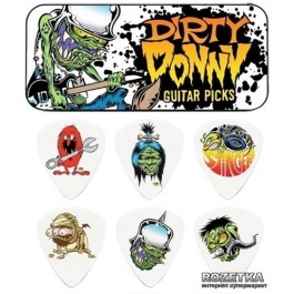   Dunlop BL111T1.0 Dirty Donny Pick Tin 1.0 6 шт