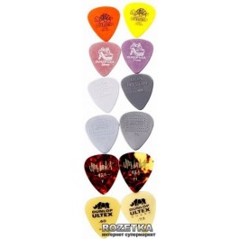 Dunlop PVP101 PICK Variety Pack Light/Medium 12 шт