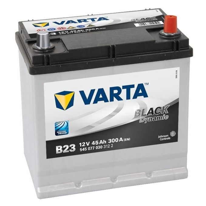 Varta 6СТ-45 BLACK dynamic B23 (545077030) - зображення 1