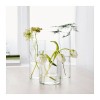 IKEA CYLINDER Набор ваз, 3 шт., прозрачное стекло (601.750.92) - зображення 2