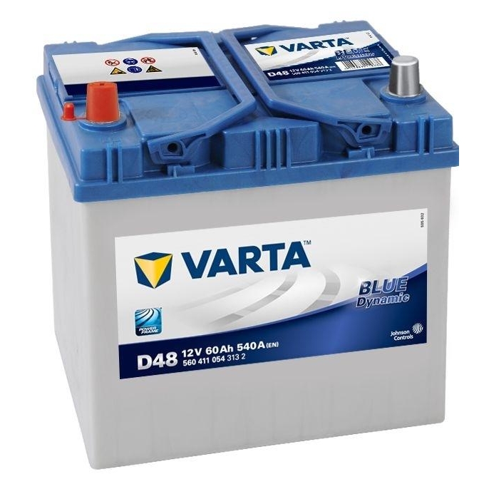 Varta 6СТ-60 BLUE dynamic D48 (560411054) - зображення 1
