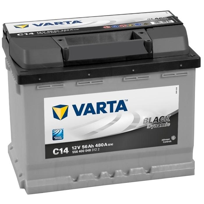 Varta 6СТ-56 BLACK dynamic C14 (556400048) - зображення 1