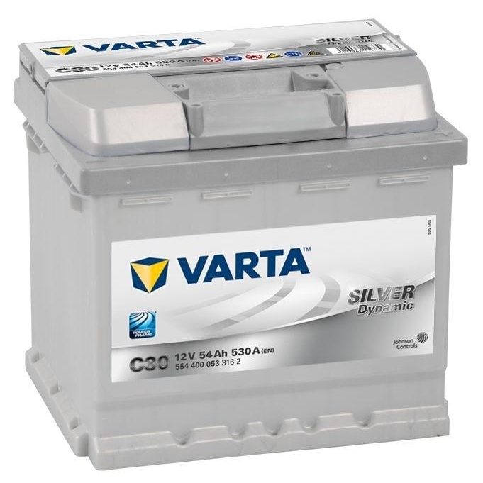 Varta 6СТ-54 SILVER dynamic C30 (554400053) - зображення 1
