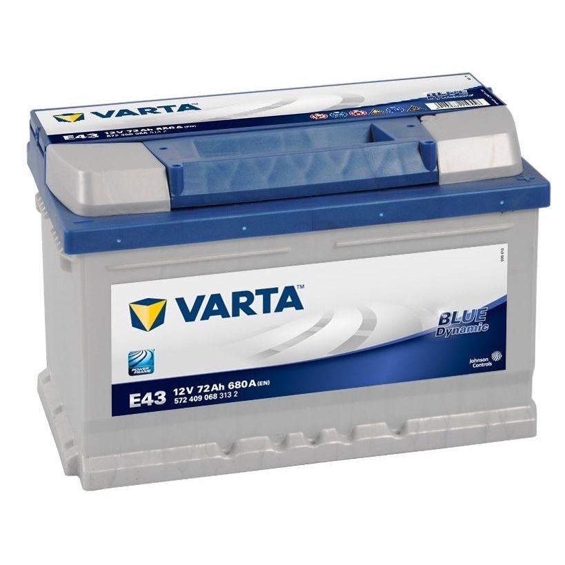 Varta 6СТ-72 BLUE dynamic E43 (572409068) - зображення 1