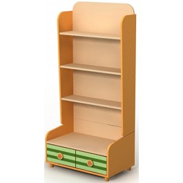 Briz ACTIVE Bs-04-3 Книжный шкаф