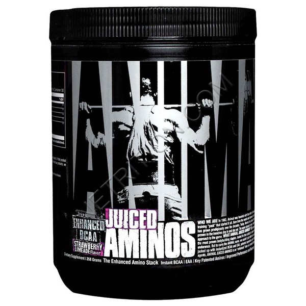 Universal Nutrition Animal Juiced Aminos 358 g /30 servings/ Strawberry Limeade - зображення 1