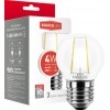 MAXUS LED G45 FM 4W 3000K 220V E27 Filament (1-LED-545-01) - зображення 1