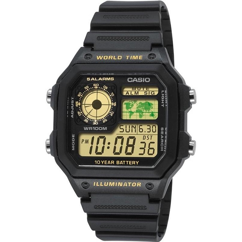 Casio Standard Digital AE-1200WH-1BVEF - зображення 1