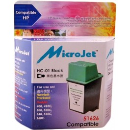 MicroJet Картридж для HP DJ 400/500 (26 Black) (HC-01)