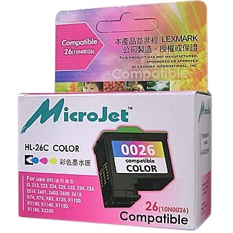 MicroJet Картридж для Lexmark CJ Z13/ 23/ 33 (26 Color) (HL-26C) - зображення 1