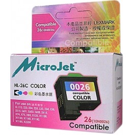 MicroJet Картридж для Lexmark CJ Z13/ 23/ 33 (26 Color) (HL-26C)