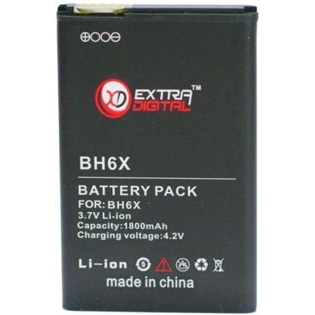 ExtraDigital Motorola BH6X (1800 mAh) (BMM6257) - зображення 1