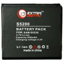 ExtraDigital Аккумулятор для Samsung GT-S5200 (850 mAh) - DV00DV6129