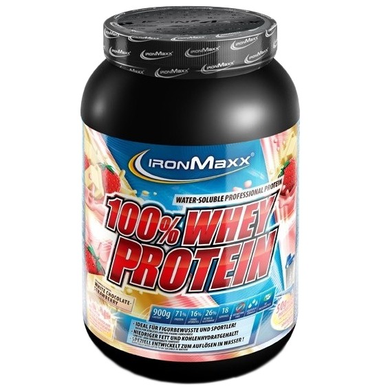 IronMaxx 100% Whey Protein 900 g /18 servings/ Cherry Yogurt - зображення 1