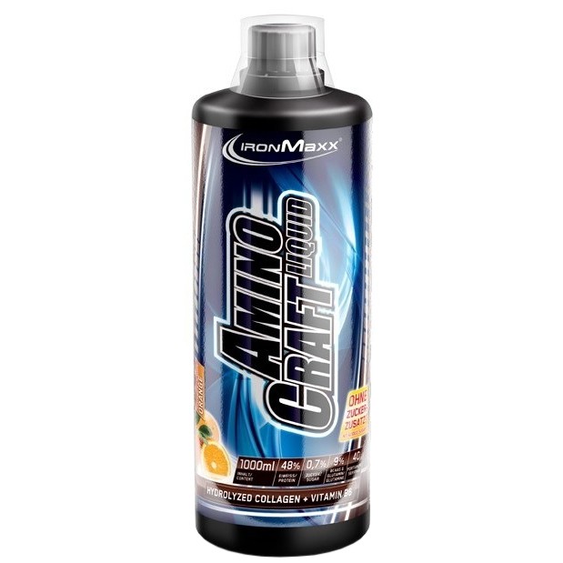 IronMaxx AminoCraft Liquid 1000 ml /40 servings/ Orange - зображення 1