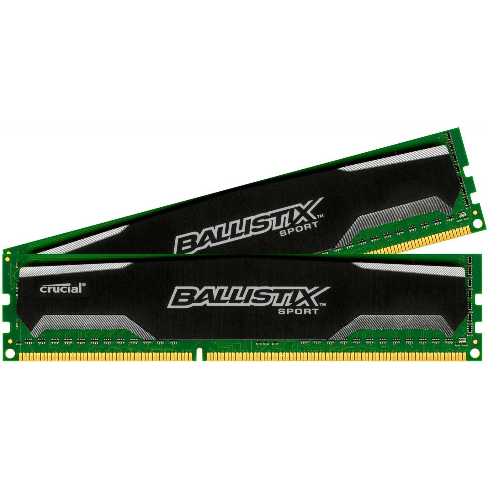 Crucial 16 GB (2x8GB) DDR3 1600 MHz (BLS2CP8G3D1609DS1S00CEU) - зображення 1