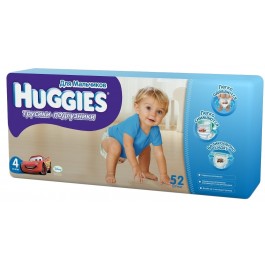 Huggies Трусики-подгузники для мальчиков 4 (52 шт.)