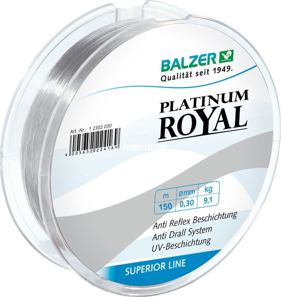 Balzer Platinum Royal (0.25mm 150m 7.0kg) - зображення 1